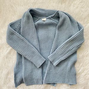 Light Blue Knit Cardigan